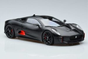 Jaguar C-X75 Czarny Almost Real 1:18 810605 Metal — zdjęcie 5 z 7
