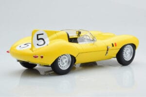 Jaguar D-Type #5 Ecurie Nationale Belge 24 Hours of Le Mans 1956 CMR 1:18 CMR143 Metal — zdjęcie 2 z 6