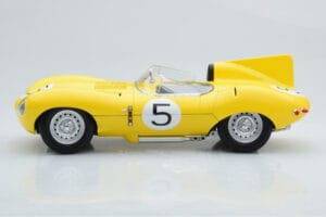 Jaguar D-Type #5 Ecurie Nationale Belge 24 Hours of Le Mans 1956 CMR 1:18 CMR143 Metal — zdjęcie 3 z 6
