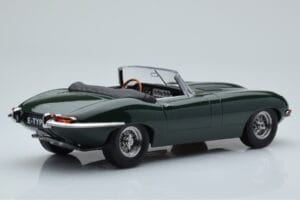 Jaguar E-Type Series 1 Roadster Zielony KK-Scale 1:18 KKDC180481 Metal — zdjęcie 2 z 6