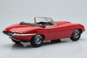 Jaguar E-Type Series 1 Roadster Czerwony KK-Scale 1:18 KKDC180482 Metal — zdjęcie 2 z 6
