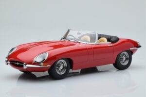 Jaguar E-Type Series 1 Roadster Czerwony KK-Scale 1:18 KKDC180482 Metal