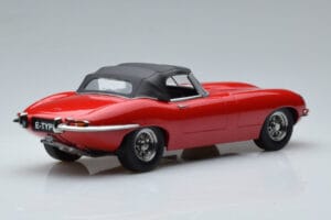 Jaguar E-Type Series 1 Roadster Czerwony KK-Scale 1:18 KKDC180484 Metal — zdjęcie 2 z 6