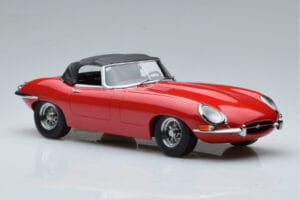 Jaguar E-Type Series 1 Roadster Czerwony KK-Scale 1:18 KKDC180484 Metal — zdjęcie 4 z 6