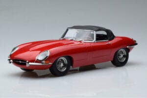 Jaguar E-Type Series 1 Roadster Czerwony KK-Scale 1:18 KKDC180484 Metal