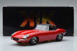 Jaguar E-Type Series 1 Roadster Czerwony KK-Scale 1:18 KKDC180484 Metal — zdjęcie 6 z 6