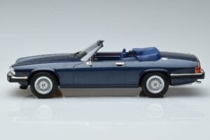 Jaguar XJS V12 Kabriolet Niebieski Metalik Limitowana Edycja Norev 1:18 182636 Metal — zdjęcie 3 z 6