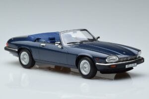 Jaguar XJS V12 Kabriolet Niebieski Metalik Limitowana Edycja Norev 1:18 182636 Metal — zdjęcie 4 z 6
