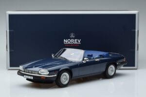 Jaguar XJS V12 Kabriolet Niebieski Metalik Limitowana Edycja Norev 1:18 182636 Metal — zdjęcie 6 z 6
