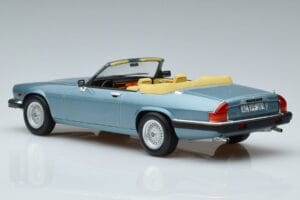 Jaguar XJS V12 Kabriolet Jasnoniebieski Metalik Norev 1:18 182635 Metal — zdjęcie 5 z 6
