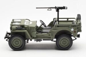 Jeep Willys MB US Army D-Day 1944 Norev 1:18 189016 Metal — zdjęcie 5 z 10