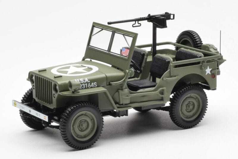 Jeep Willys MB US Army D-Day 1944 Norev 1:18 189016 Metal