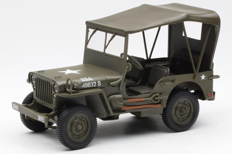 Jeep Willys Z Plandeką UT Models 1:18 180149002 Metal