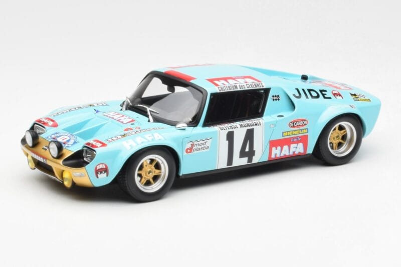 Jide 1600S Gr.4 #14 J. Ragnotti / Jaubert Criterium des Cevennes 1972 Otto 1:18 OT287 Żywica