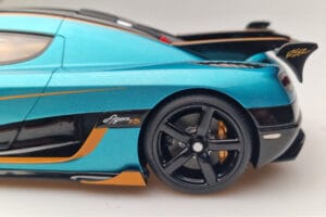 Koenigsegg Agera RSR Niebieski GT Spirit 1:18 GT390 Żywica — zdjęcie 6 z 9