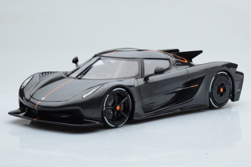 Koenigsegg Jesko Absolut Graphite Szary Asia Exclusive GT Spirit 1:18 CLDC025 Żywica