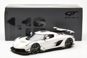 Koenigsegg Jesko Attack Biały GT Spirit 1:18 GT389 Żywica — zdjęcie 6 z 6