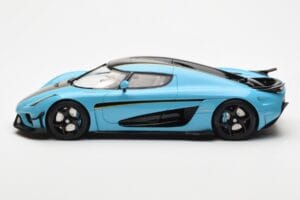 Koenigsegg Regera Baby Niebieski GT Spirit 1:18 GT881 Żywica — zdjęcie 3 z 6