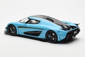 Koenigsegg Regera Baby Niebieski GT Spirit 1:18 GT881 Żywica — zdjęcie 5 z 6