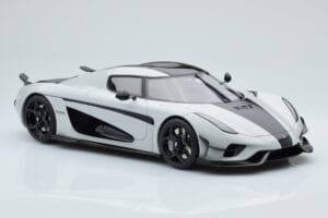 Koenigsegg Regera Szary Asia Exclusive GT Spirit 1:18 CLDC026 Żywica — zdjęcie 3 z 5