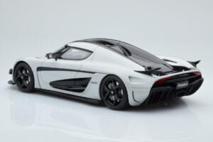 Koenigsegg Regera Szary Asia Exclusive GT Spirit 1:18 CLDC026 Żywica — zdjęcie 4 z 5