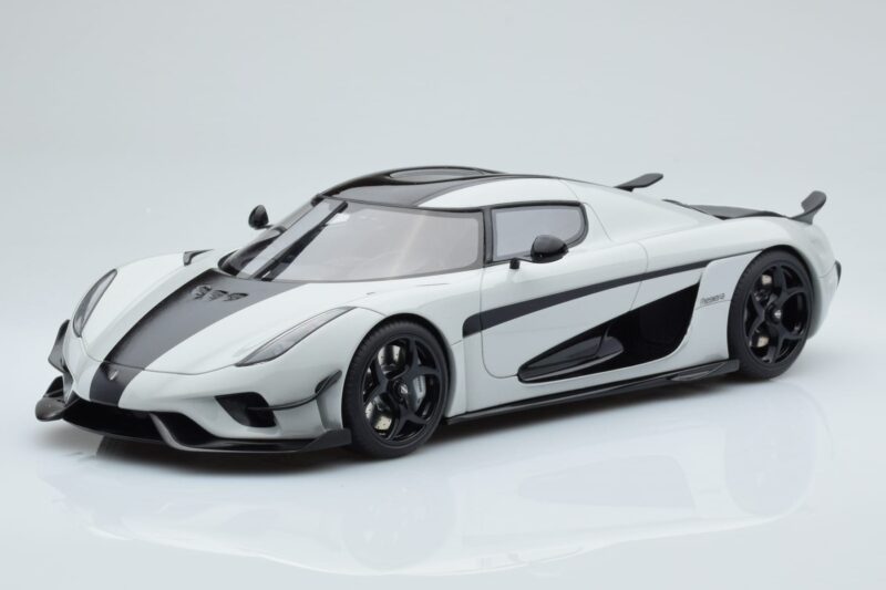 Koenigsegg Regera Szary Asia Exclusive GT Spirit 1:18 CLDC026 Żywica
