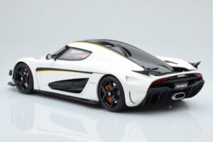 Koenigsegg Regera Biały GT Spirit 1:18 GT391 Żywica — zdjęcie 4 z 5