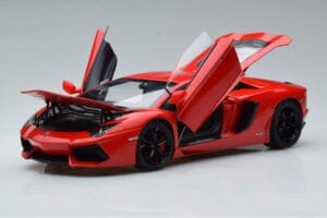 Lamborghini Aventador LP700-4 Andromeda Czerwony AUTOart 1:18 74669 Metal — zdjęcie 2 z 10