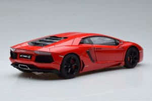 Lamborghini Aventador LP700-4 Andromeda Czerwony AUTOart 1:18 74669 Metal — zdjęcie 3 z 10