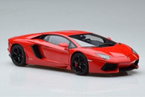 Lamborghini Aventador LP700-4 Andromeda Czerwony AUTOart 1:18 74669 Metal — zdjęcie 6 z 10