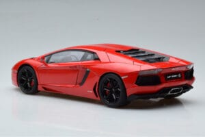 Lamborghini Aventador LP700-4 Andromeda Czerwony AUTOart 1:18 74669 Metal — zdjęcie 7 z 10
