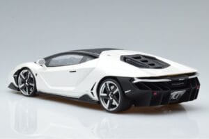 Lamborghini Centenario Perłowy Biały GT Spirit 1:18 GTS18503W Żywica — zdjęcie 5 z 6