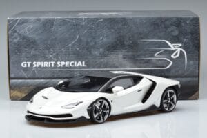Lamborghini Centenario Perłowy Biały GT Spirit 1:18 GTS18503W Żywica — zdjęcie 6 z 6