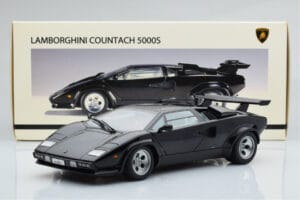 Lamborghini Countach LP5000S Czarny AUTOart 1:18 74533 Metal — zdjęcie 10 z 10