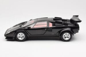 Lamborghini Countach LP 5000 Quattrovalvole Czarny Kyosho 1:18 08320BK Metal — zdjęcie 4 z 8