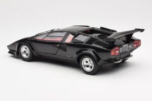 Lamborghini Countach LP 5000 Quattrovalvole Czarny Kyosho 1:18 08320BK Metal — zdjęcie 7 z 8