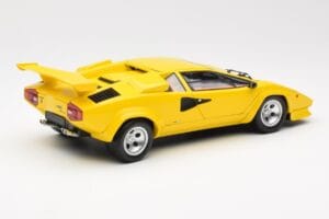 Lamborghini Countach LP 5000 Quattrovalvole Żółty Kyosho 1:18 08320Y Metal — zdjęcie 3 z 8