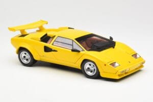 Lamborghini Countach LP 5000 Quattrovalvole Żółty Kyosho 1:18 08320Y Metal — zdjęcie 6 z 8