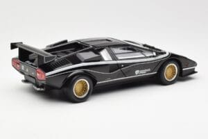 Lamborghini Countach LP 500R Czarny Kyosho 1:18 08320C Metal — zdjęcie 3 z 8