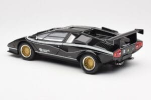 Lamborghini Countach LP 500R Czarny Kyosho 1:18 08320C Metal — zdjęcie 7 z 8