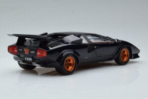 Lamborghini Countach LP500S Walter Wolf Ciemny Niebieski Kyosho 1:18 08320D Metal — zdjęcie 3 z 11