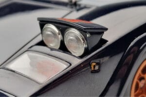 Lamborghini Countach LP500S Walter Wolf Ciemny Niebieski Kyosho 1:18 08320D Metal — zdjęcie 10 z 11