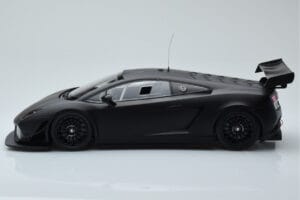 Lamborghini Gallardo LP600+ GT3 Matowy Czarny Minichamps 1:18 151111100 Metal — zdjęcie 3 z 6