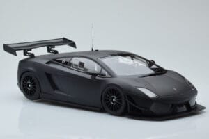 Lamborghini Gallardo LP600+ GT3 Matowy Czarny Minichamps 1:18 151111100 Metal — zdjęcie 4 z 6
