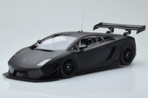 Lamborghini Gallardo LP600+ GT3 Matowy Czarny Minichamps 1:18 151111100 Metal