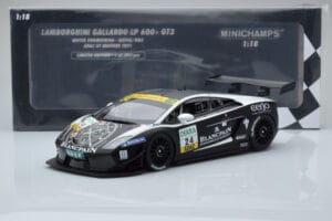 Lamborghini Gallardo LP600+ GT3 Reiter Engineering #24 N. Hayek / P. Kox ADAC GT Masters 2011 Minichamps 1:18 151111124 Metal — zdjęcie 6 z 6