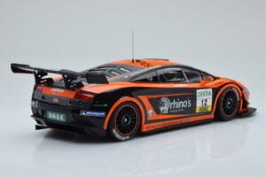 Lamborghini Gallardo LP600+ GT3 Rhinos Leipert Motorsport #12 A. Petrishin / D. Leiper ADAC GT Masters 2011 Minichamps 1:18 1 — zdjęcie 2 z 6