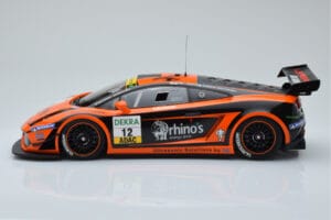 Lamborghini Gallardo LP600+ GT3 Rhinos Leipert Motorsport #12 A. Petrishin / D. Leiper ADAC GT Masters 2011 Minichamps 1:18 1 — zdjęcie 3 z 6
