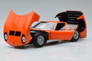 Lamborghini Miura SV Pomarańczowy AUTOart 1:18 74542 Metal — zdjęcie 2 z 8