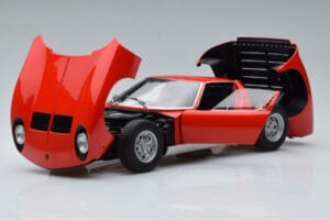 Lamborghini Miura SV Czerwony AUTOart 1:18 74543 Metal — zdjęcie 2 z 8